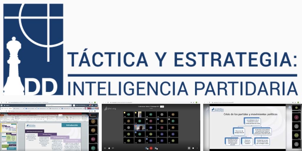 Encuentros virtuales Táctica y Estrategia: Inteligencia Partidaria